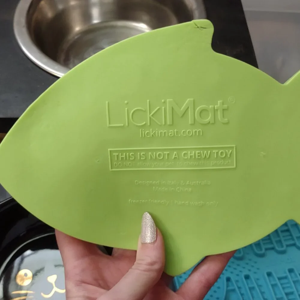 Cat and Dog Pet Bowls Metal and Ceramic, Licking Mats and Bat Collar